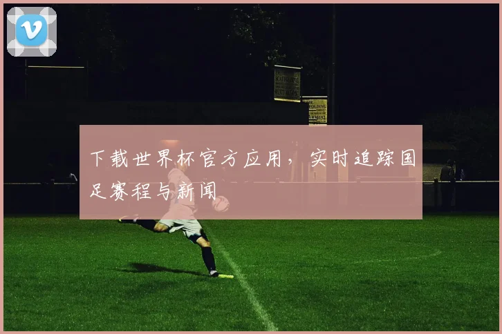 下载世界杯官方应用，实时追踪国足赛程与新闻